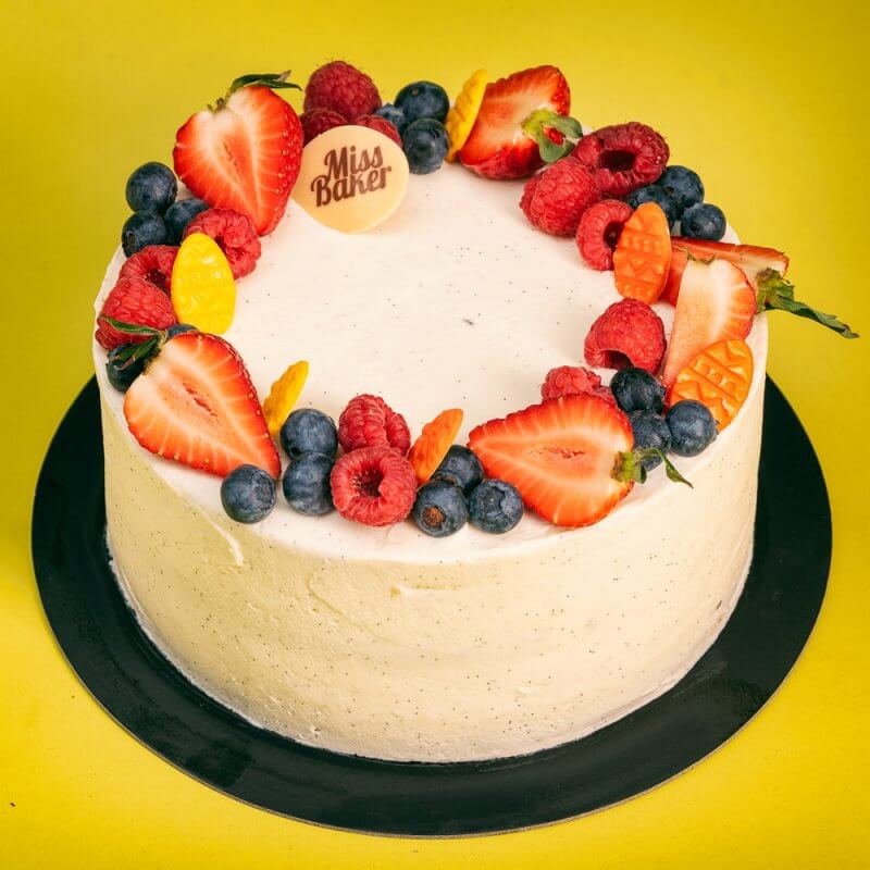 Keto Vanilla Cake
